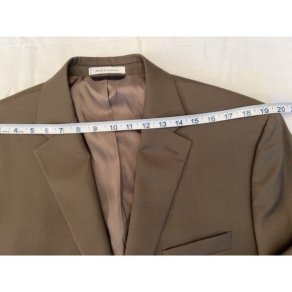 Lauren Ralph Lauren LRL 100% Wool 2 Button Blazer Sport Coat Jacket 44L - Picture 6 of 12